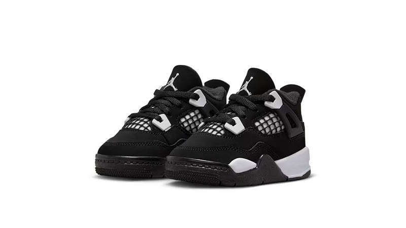 Air Jordan 4 Toddler White Thunder FV4538-001 front