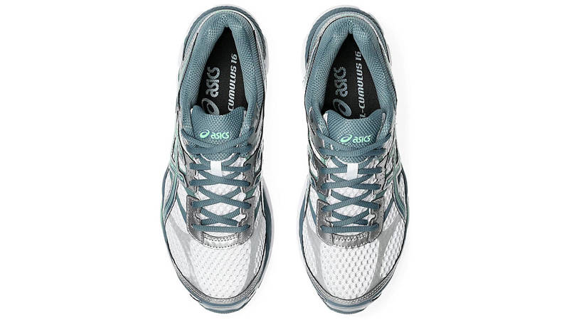 ASICS Gel-Cumulus 16 White Ironclad Middle
