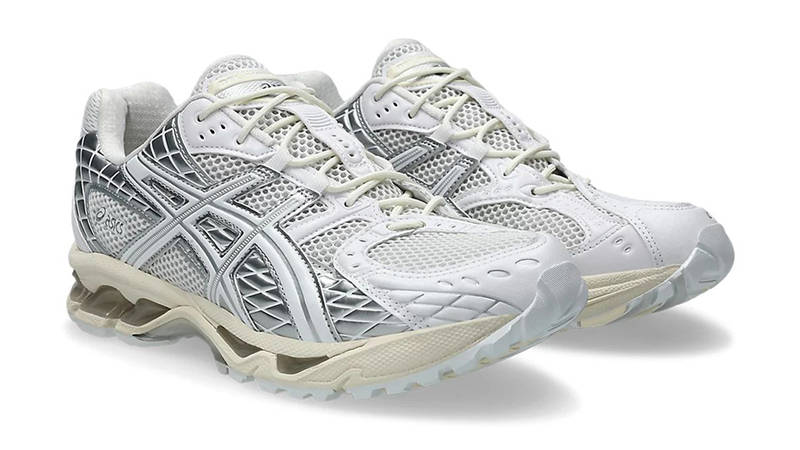 ASICS Gel-Nimbus 10 1 White Pure Silver 1203A761-100 front