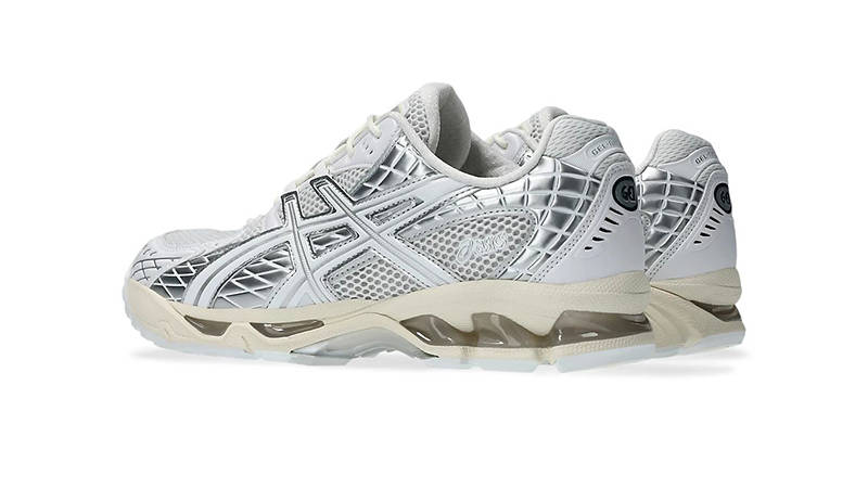 ASICS Gel-Nimbus 10 1 White Pure Silver 1203A761-100 side