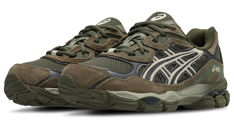 Asics GEL-NYC Olive Canvas 1203A944-300 front