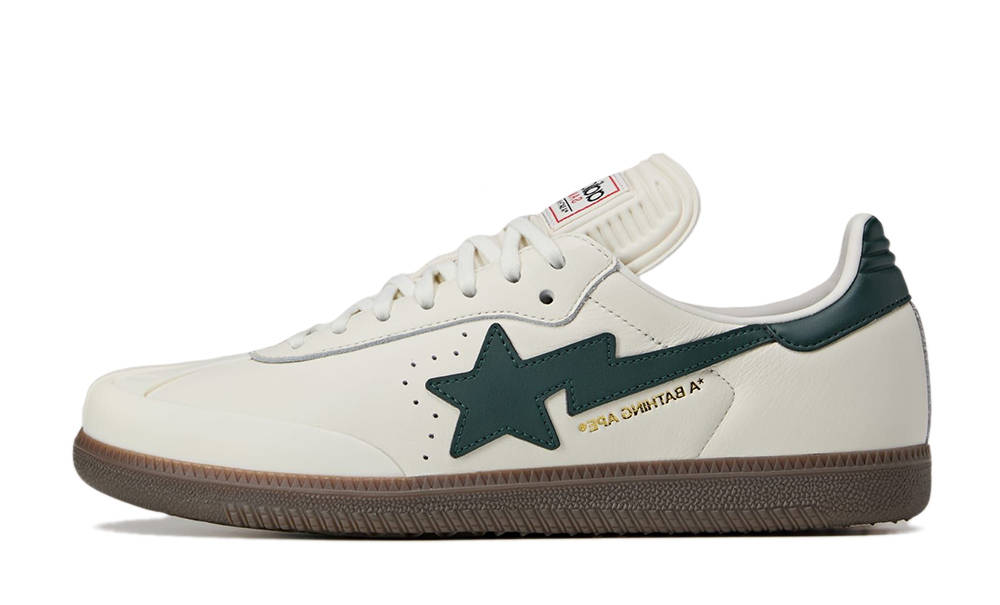 BAPE x adidas Samba Off-White Shadow Green