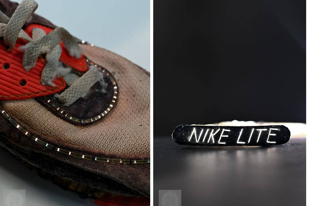 John Mott Light Up Nike Air Max 90 Fibre Optic Toe Box and Nike LITE component