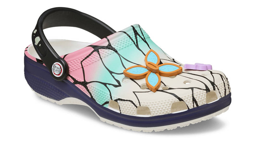 Demon Slayer x Crocs Classic Clog Shinobu Side