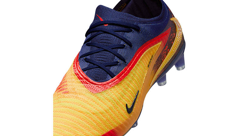 Erling Haaland x Nike Phantom 6 Low Elite AG Orange Blue IH1784-800 side