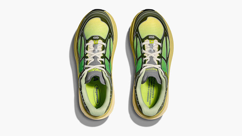 Hoka One One Clifton One9 Supervsn Green Flash 1173070-GHL middle