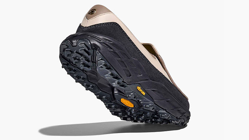 Hoka Speed Loafer Birch Charcoal Grey 1162170-BHRC heel