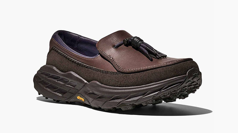 Hoka Speed Loafer Walnut Cast Iron 1162170-WNTC front