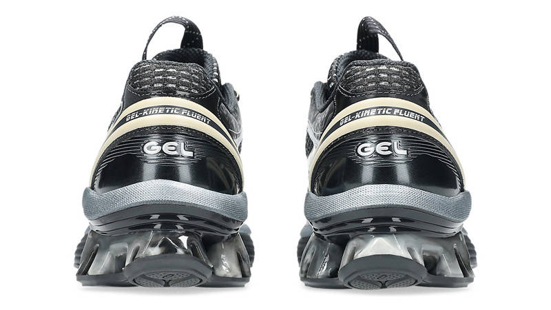 Kiko Kostadinov x ASICS US6-S GEL-Kinetic Fluent Black Vanilla Back