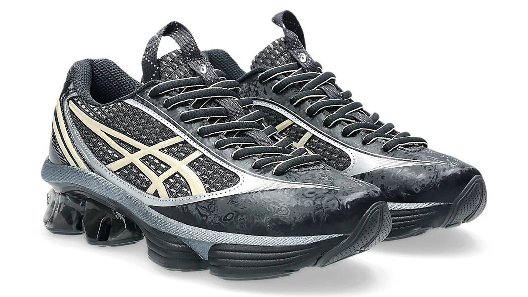 Kiko Kostadinov x ASICS US6-S GEL-Kinetic Fluent Black Vanilla Front