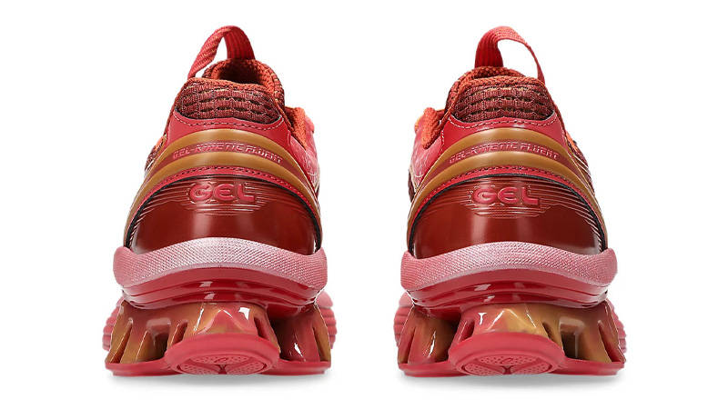 Kiko Kostadinov x ASICS US6-S GEL-Kinetic Fluent Cayenne Back