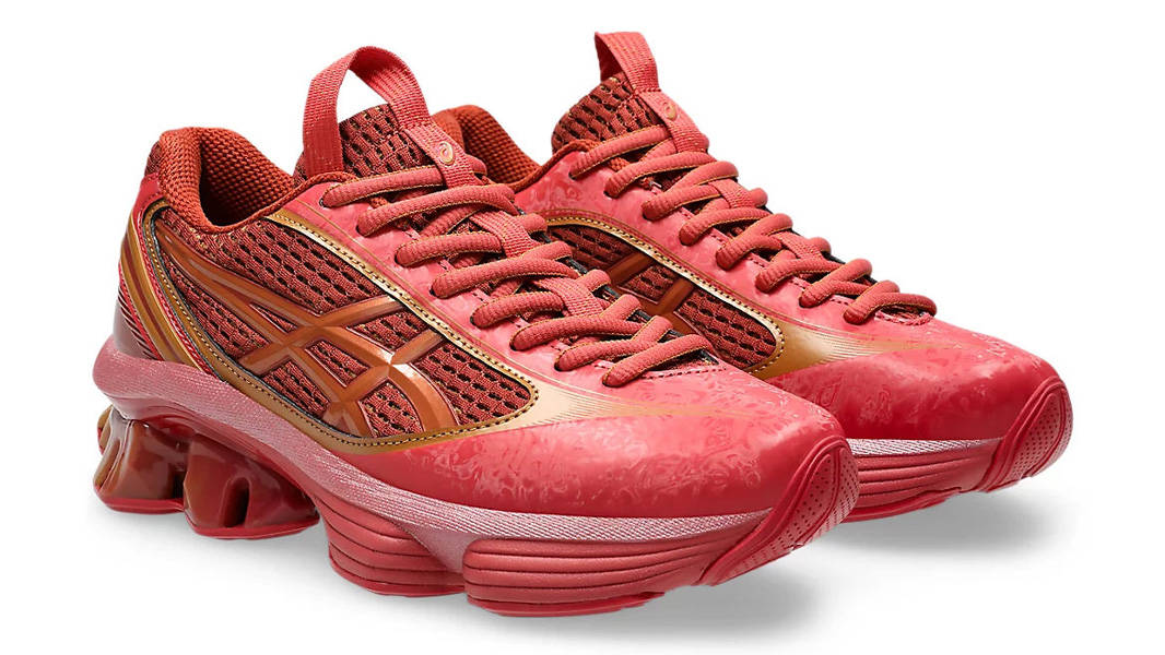Kiko Kostadinov x ASICS US6-S GEL-Kinetic Fluent Cayenne Front