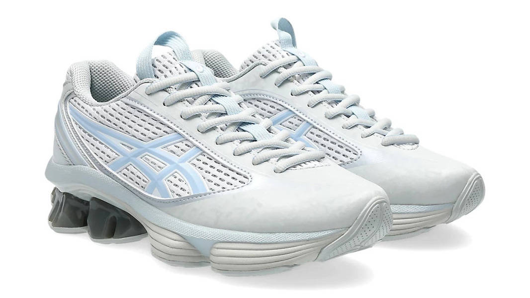 Kiko Kostadinov x ASICS US6-S GEL-Kinetic Fluent Glacier Grey Front