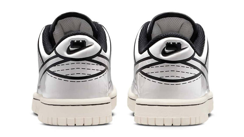 LEGO x Nike Dunk Low GS Sail Black IF2117-100 Back
