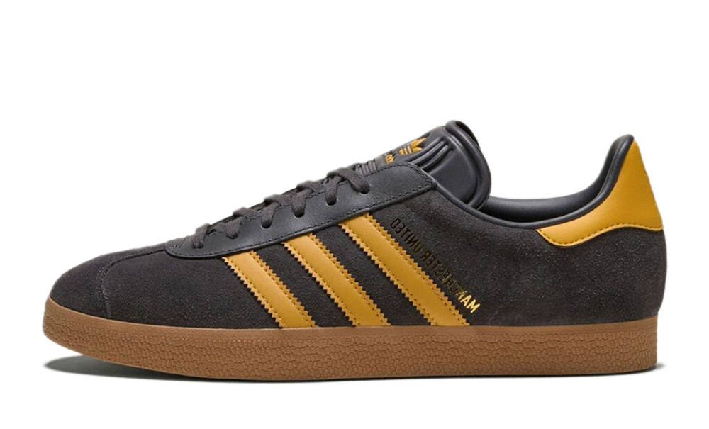 Manchester United x adidas Gazelle Black JR1410