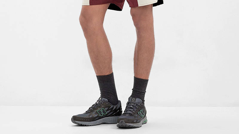New Balance 1906W Black Mesh U1906WA on foot