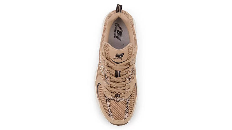New Balance 530 Flat Taupe Black Cement U530CRA Top