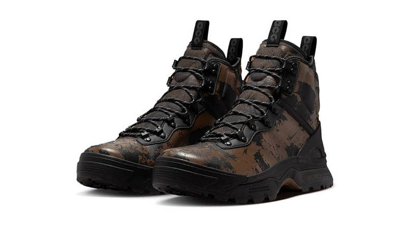Nike ACG Air Zoom Gaiadome Gore-Tex Digi Camo Brown IB2328-200 front