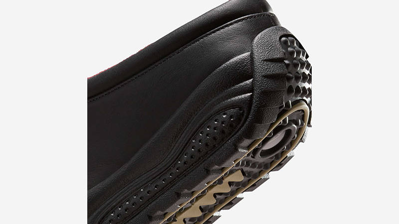 Nike ACG Rufus Black Leather HV4087-001 heel