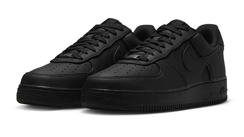 Nike Air Force 1 Triple Black Premium IM3078-001 front