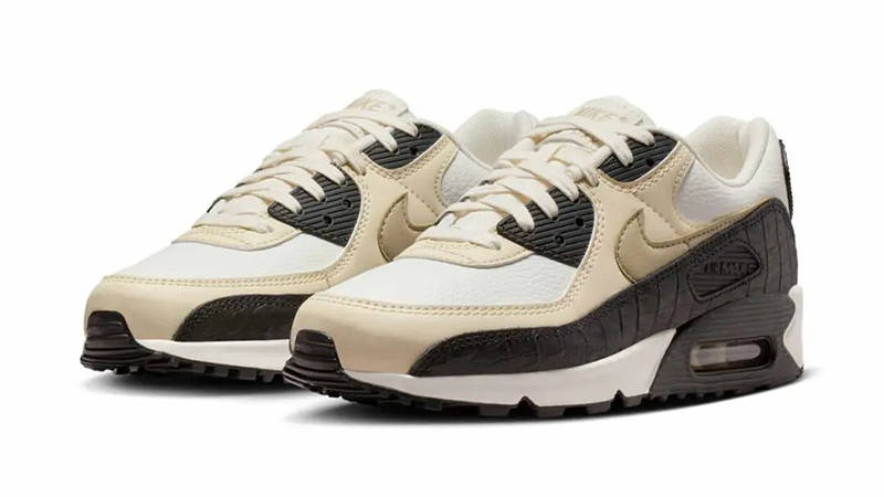 Nike Air Max 90 Croc Skin Sail IM3110-100 front