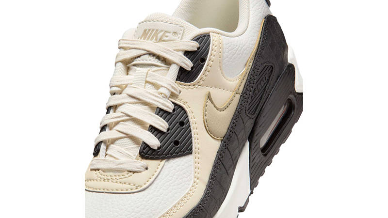 Nike Air Max 90 Croc Skin Sail IM3110-100 tongue