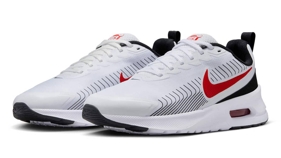 Nike Air Max Nuaxis White University Red | FD4329-104 | The Sole