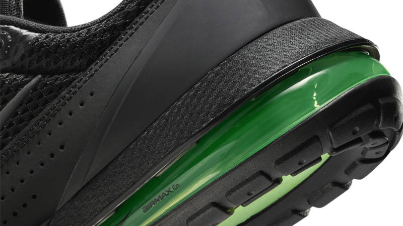 Nike Air Max Pulse Black Dark Grey Green Closeup