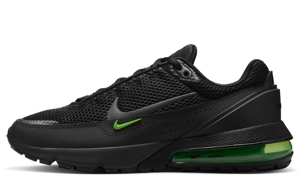 Nike Air Max Pulse Black Dark Grey Green