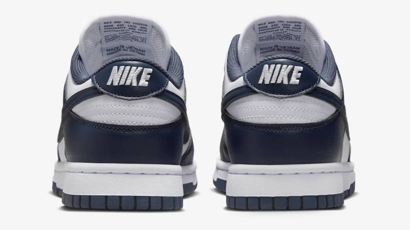 Nike Dunk Low White Thunder Blue Back
