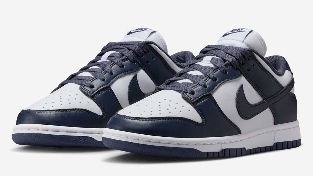 Nike Dunk Low White Thunder Blue Front
