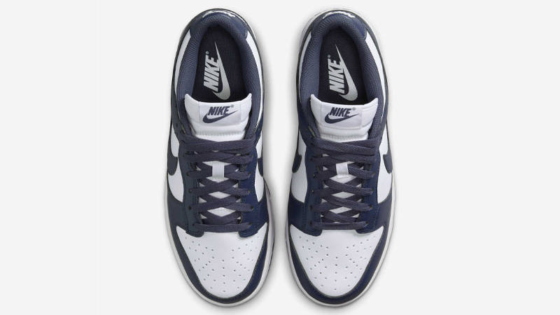 Nike Dunk Low White Thunder Blue Middle