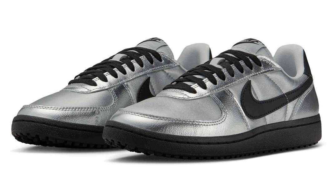 Nike Field General Metallic Silver Black HQ7397-001 Side