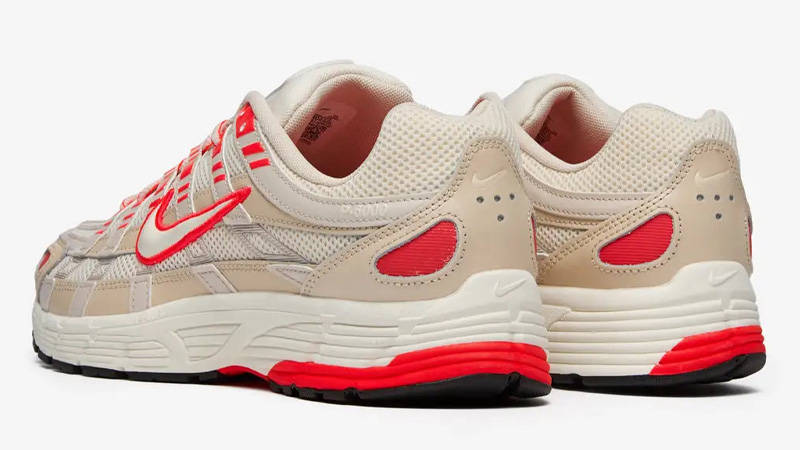 Nike P-6000 Bright Crimson Soft Pearl Back