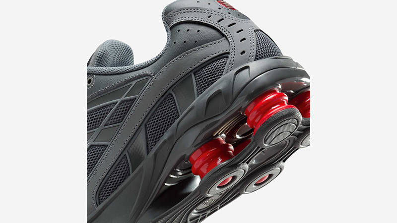 Nike Shox Ride 2 Smoke Grey Red IM5999-084 heel