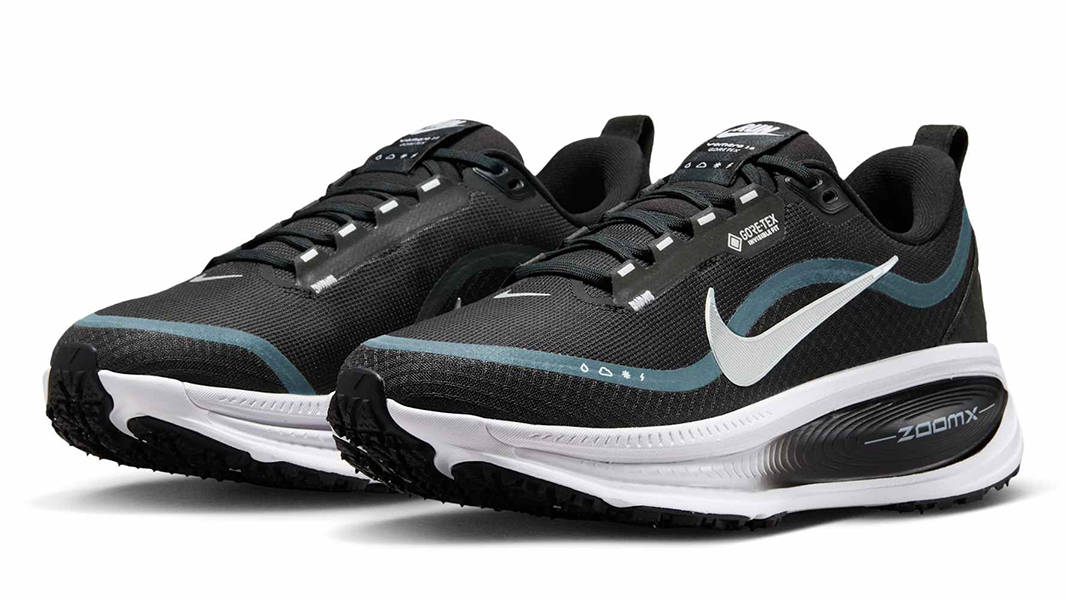 Nike Vomero 18 GORE-TEX Black White Side