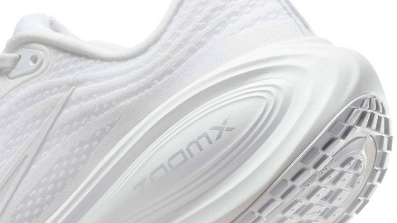 Nike Vomero Plus Triple White Closeup