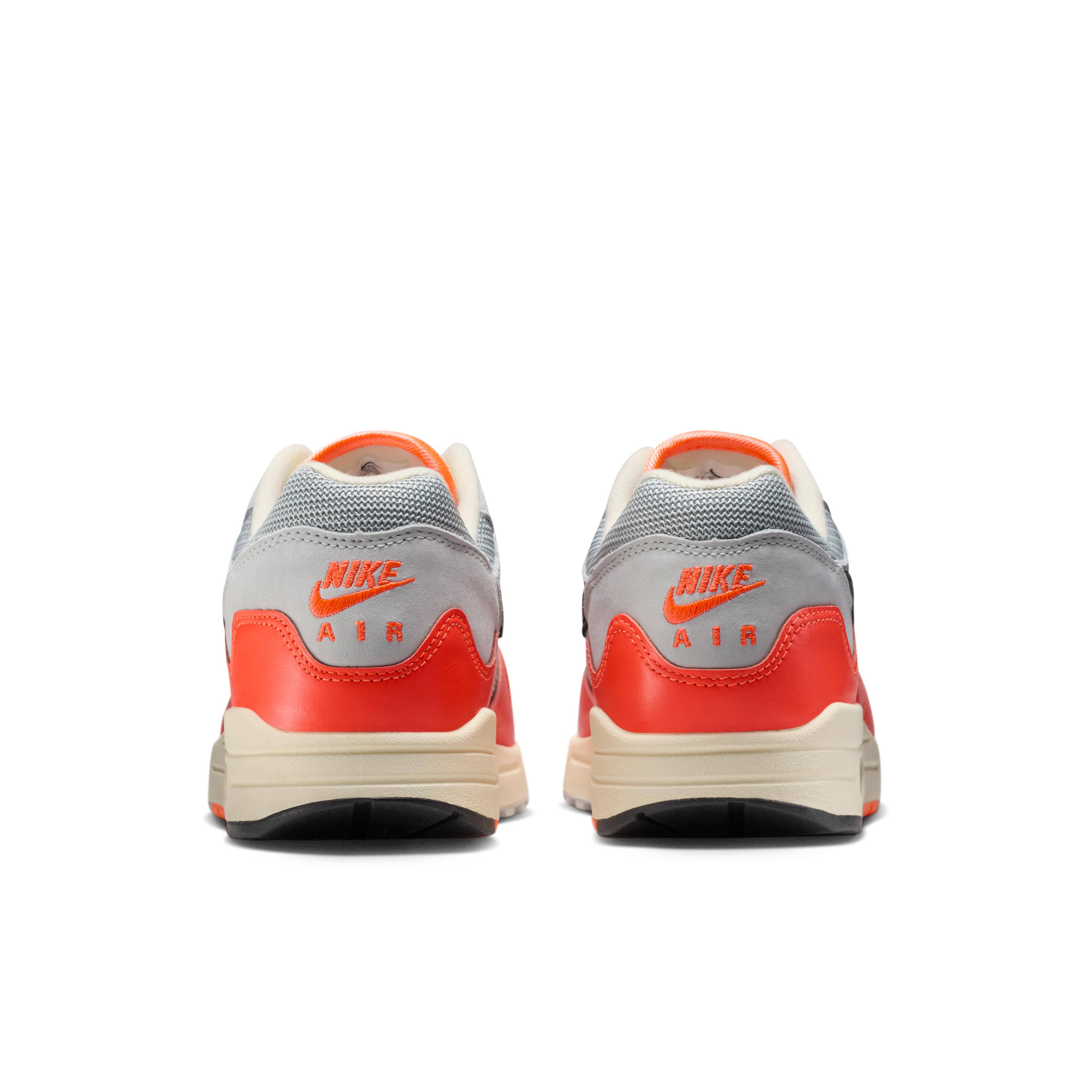 Patta x Nike Air Max 1 White Crimson Back