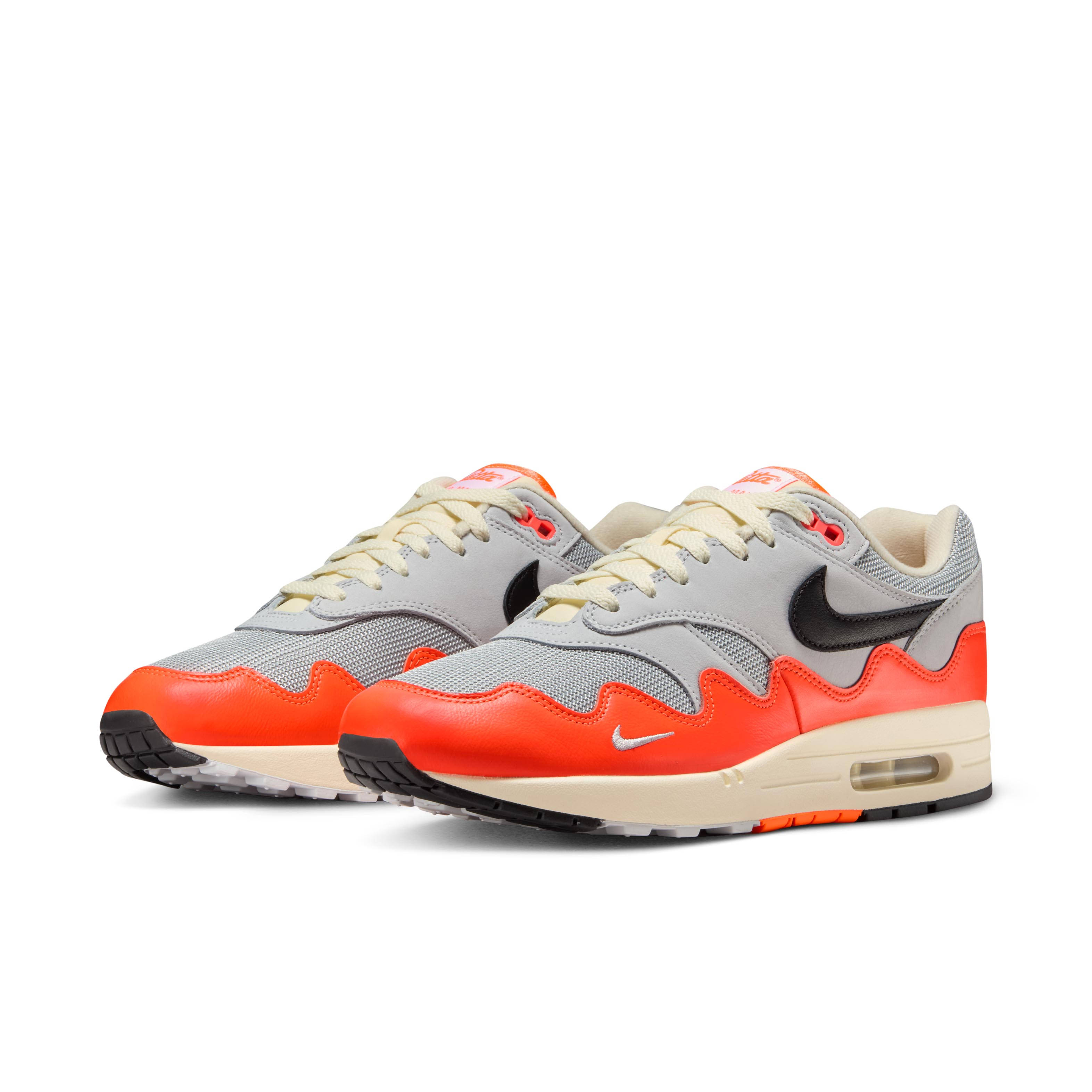 Patta x Nike Air Max 1 White Crimson Front