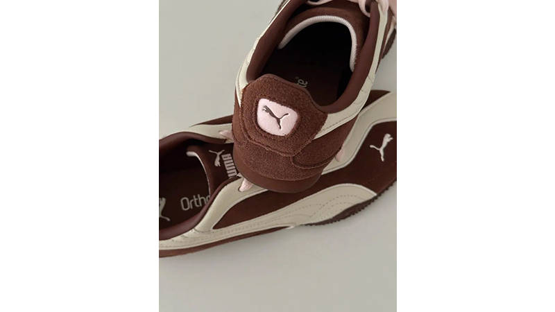 PUMA Bella V2 Brown 404709-02 heel