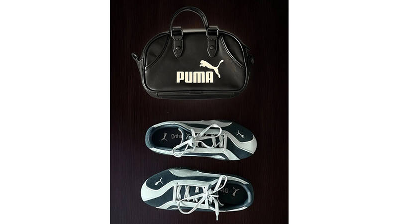 PUMA Bella V2 Light Blue 404709-01 from top