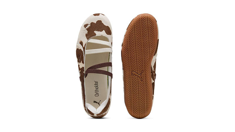 PUMA Speedcat Ballet Cow Print 407787-01 middle