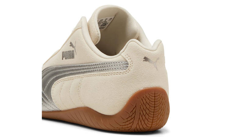 Puma Speedcat Metallic GS Alpine Snow Silver Back