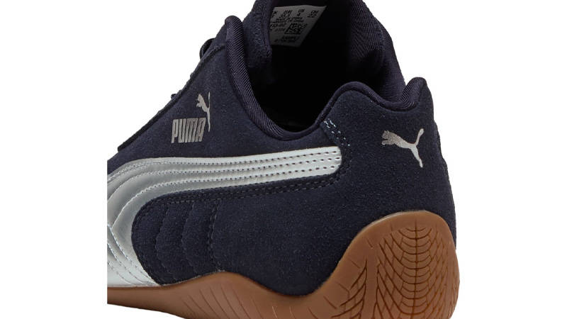 PUMA Speedcat Metallic GS New Navy Silver Back