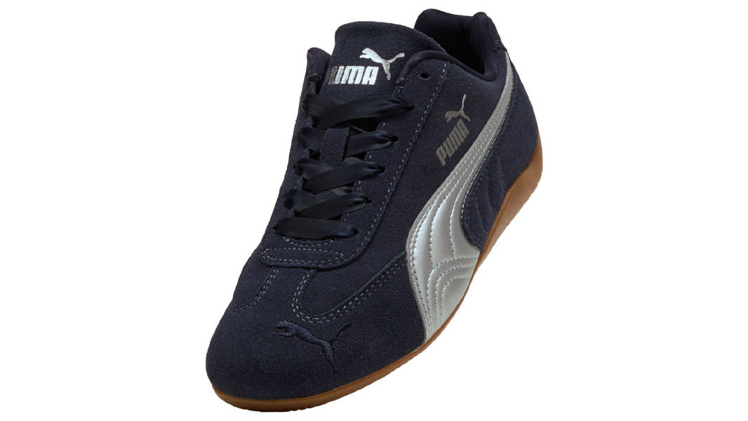 PUMA Speedcat Metallic GS New Navy Silver Lifestyle