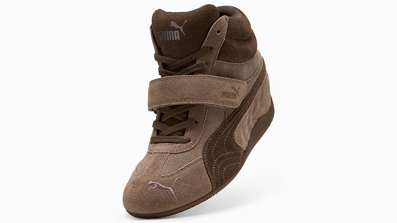 PUMA Speedcat Wedge Brown 407878-01 tongue