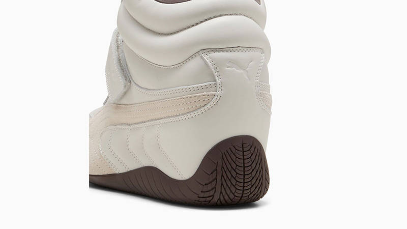 PUMA Speedcat Wedge White 408120-01 heel