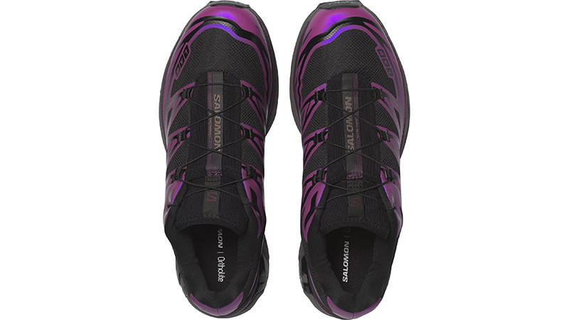 Salomon XT-6 Iridescent Black Hollyhock L47795600 middle
