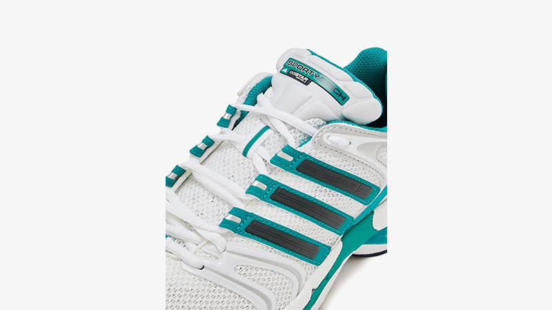 Sporty & Rich x adidas Adistar Control 5 White Teal IH9707 tongue