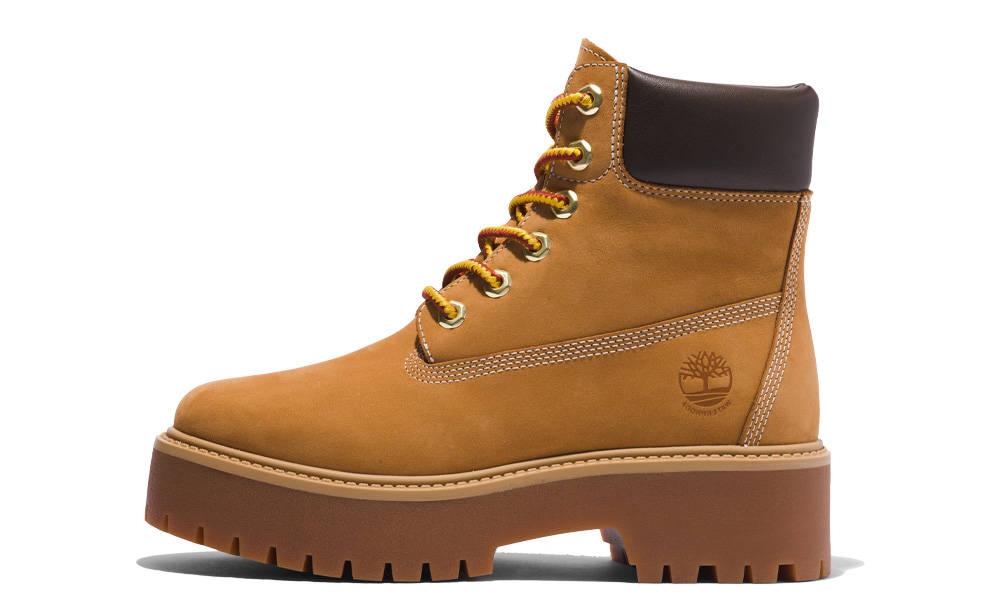 Timberland Stone Street 6-Inch Waterproof Platform Boot Wheat
